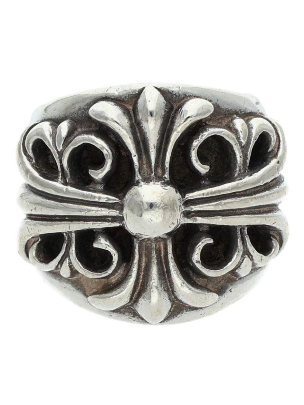 Chrome Hearts Keeper Silver Ring